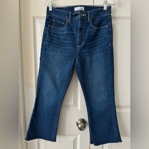 LOFT The Kick Crop Ankle Jean